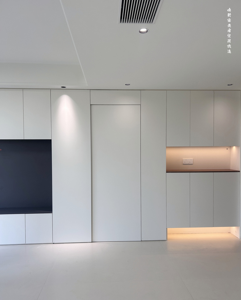 信达·印南山|70㎡小三房改大横厅,极简风拿捏小户型!