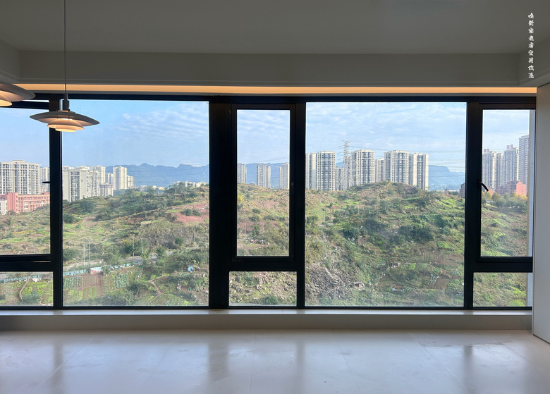 信达·印南山|70㎡小三房改大横厅,极简风拿捏小户型!