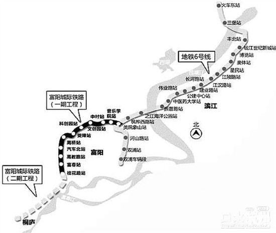 杭富城际铁路已动工预计2019年建成并试运营