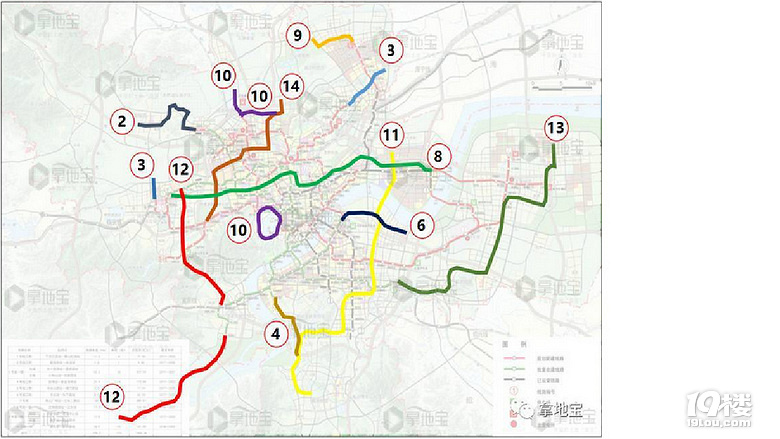 杭州地铁四期富阳规划有12号地铁线