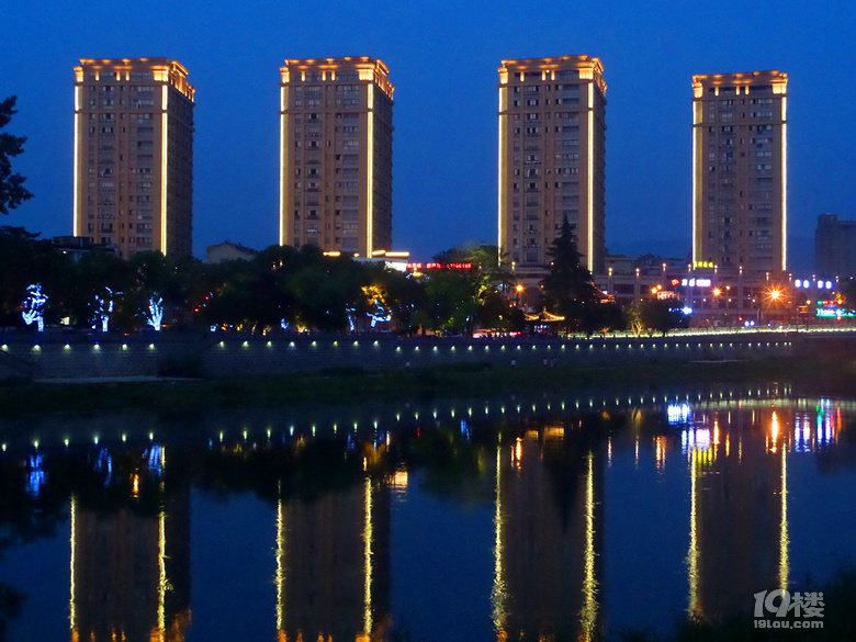 新登夜景-賢明橋夜色-我拍我秀-富陽攝影-富陽19樓