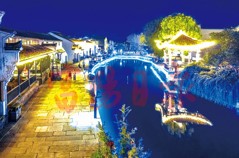 又添新景!长塘夜月穿"亮衣",昨晚朋友圈被东梓关"点亮"