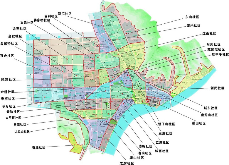 富春街道社区形象标识征集启动!-富阳早知道-富阳19楼
