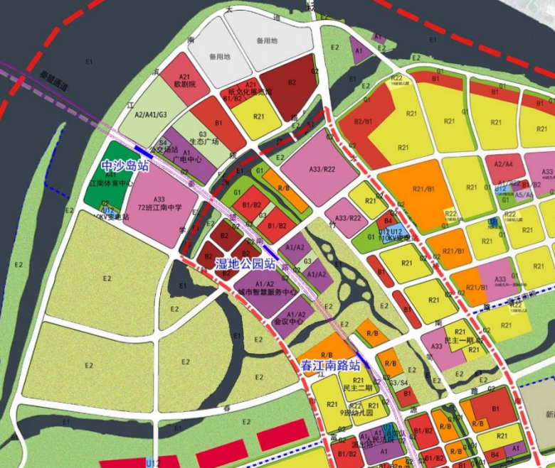 杭州富春湾新城规划图图片