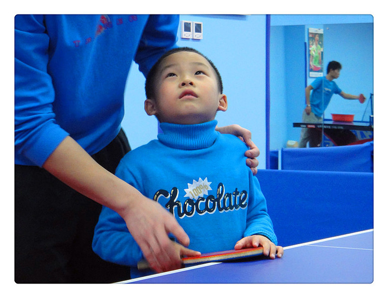 【优思乒乓秀】之卖萌的淘淘