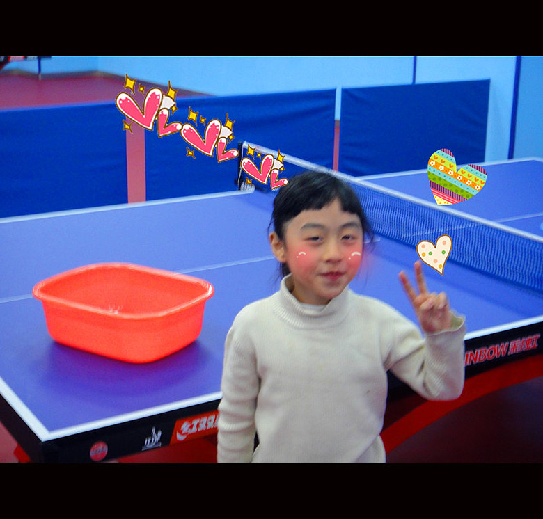 【优思乒乓秀】之清新小婕