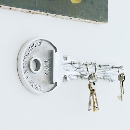 钢丝自制钥匙挂钩图片