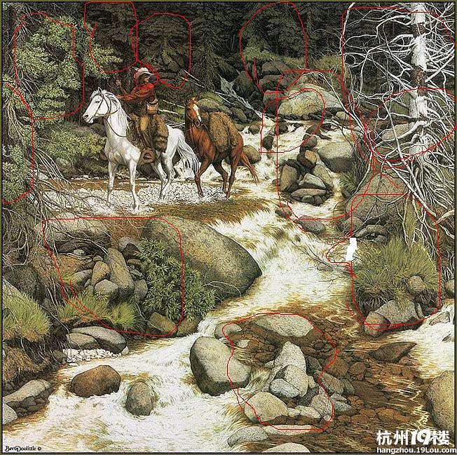 【看图测智商】能看到13个人脸你智商200天下