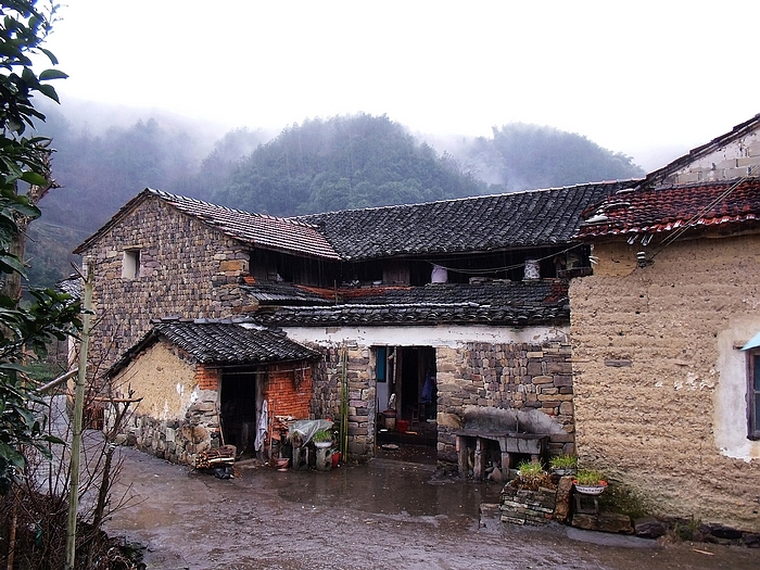 山村雨景-風景照-19攝區-杭州19樓