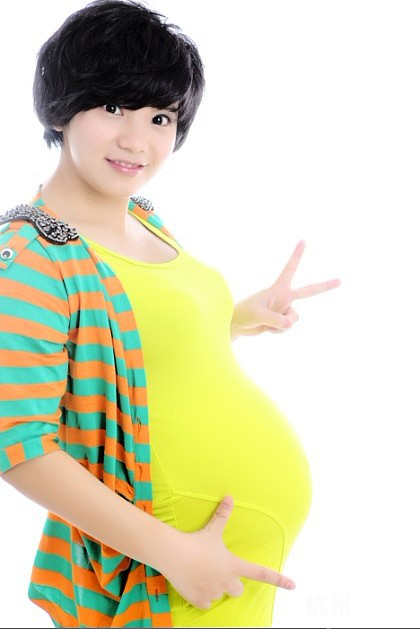 孕妇照以及心得+宝宝四维照+吐血整理妇保新