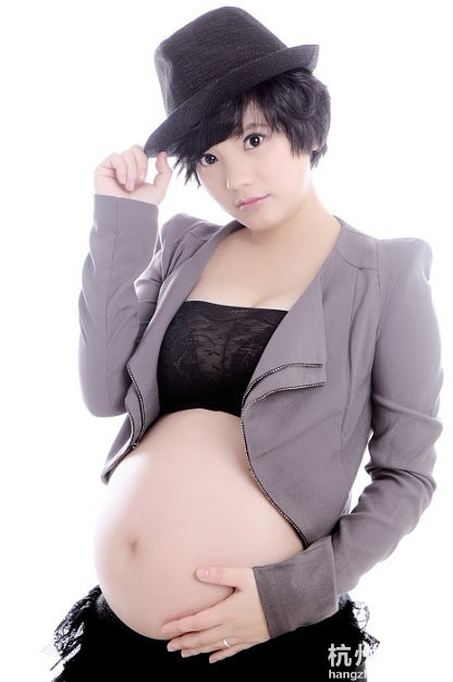 孕妇照以及心得+宝宝四维照+吐血整理妇保新