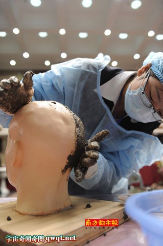 广州58名选手比拼殡葬服务技能:遗体整容复原