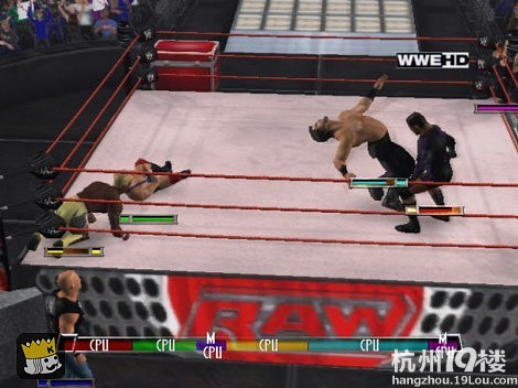 运动竞技游戏 世界职业摔跤:终极碰撞 2012 游