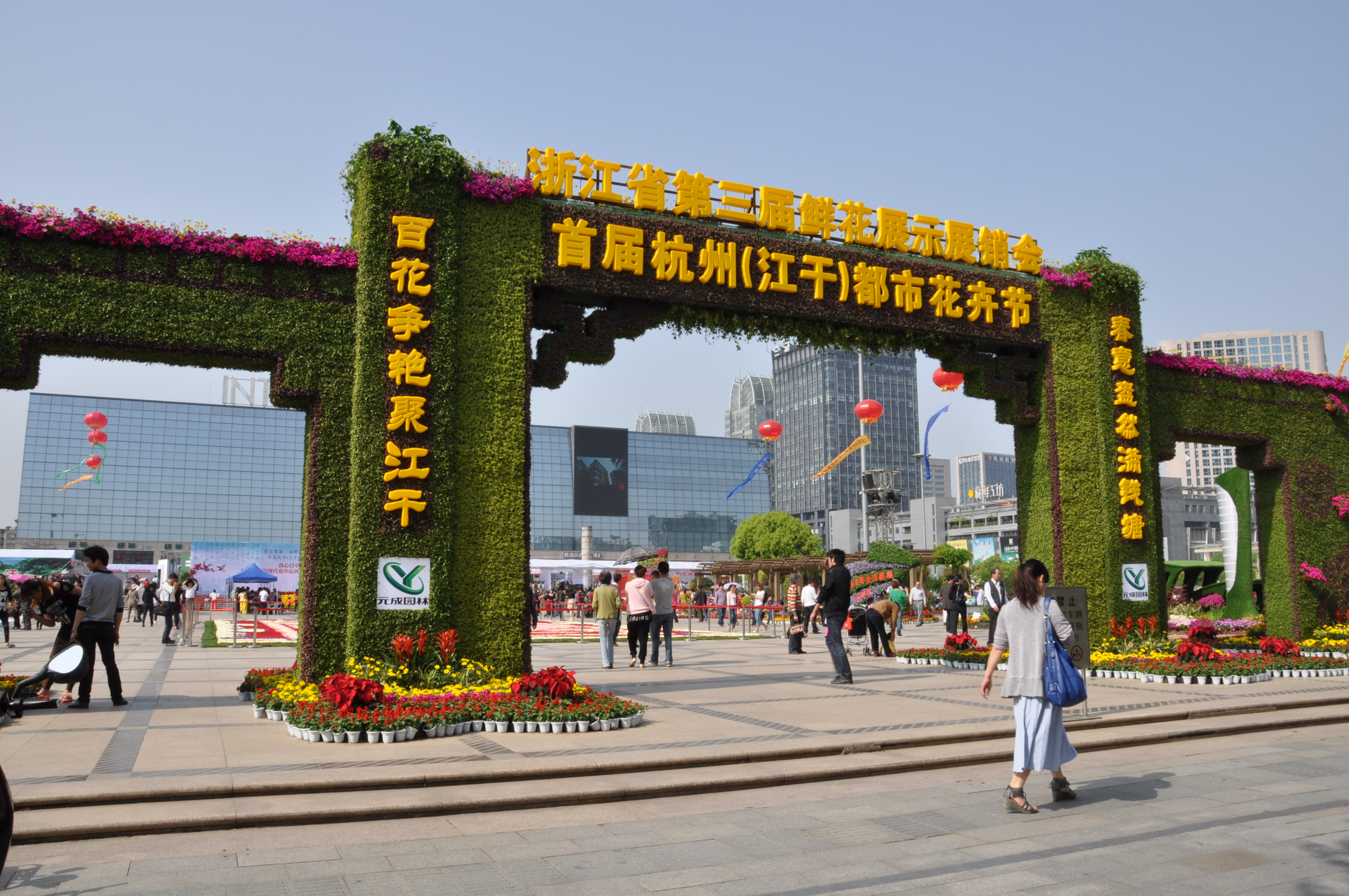 青春广场花展
