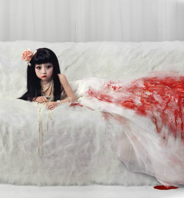 最近很火的童颜赵小雨,终于找到她的组图了!