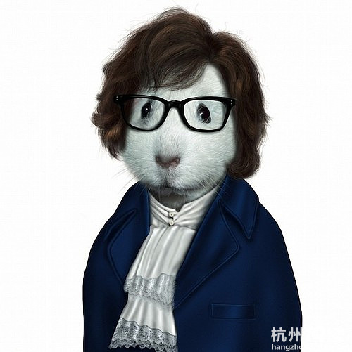 逼真真的动物名人模范秀