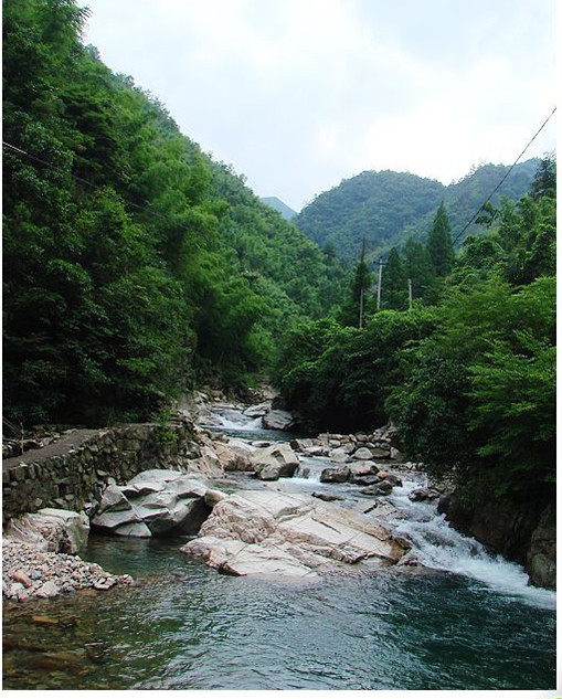 想要避暑来临安市高虹镇龙上村