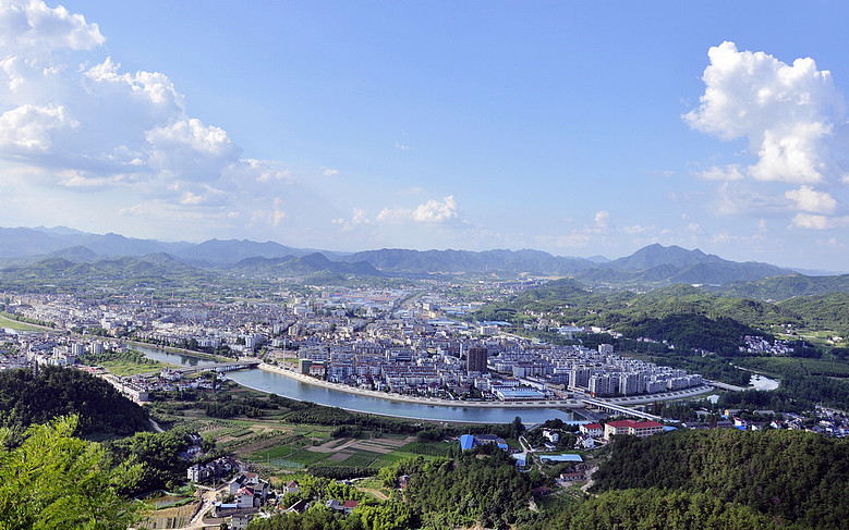 发展中的千年古镇--新登