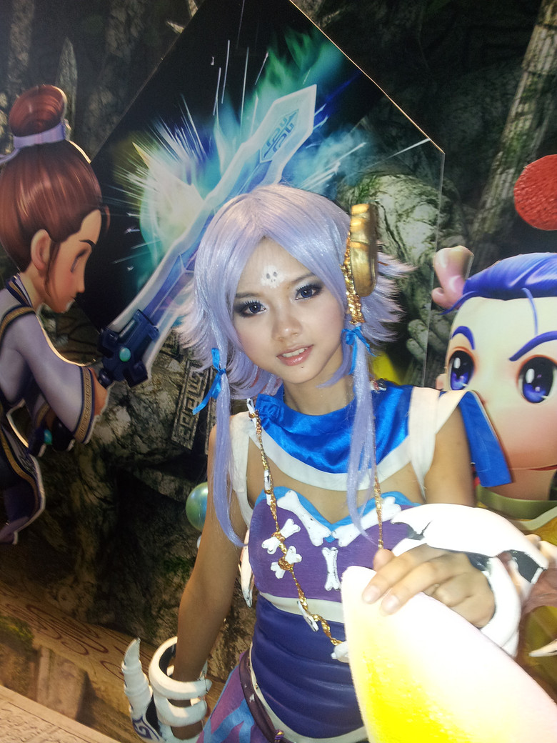 我拍到的cj展女神歪歪