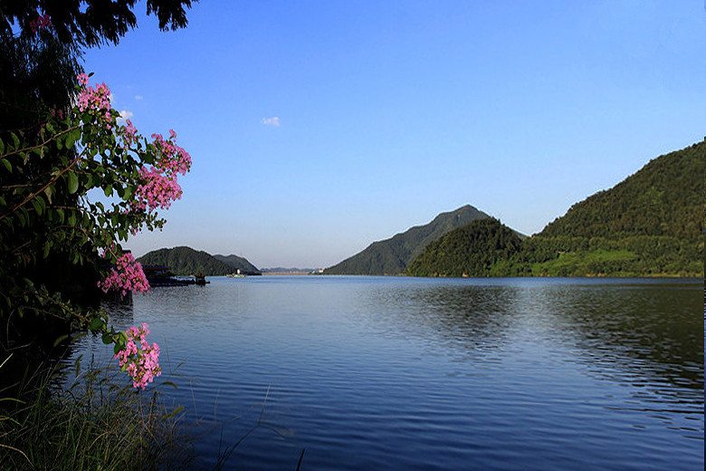 青山湖韵.落日时分.-风景照-19摄区-杭州19楼