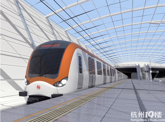 杭州地铁2号线车辆信号系统落定 车厢空间比1号线大 （图）
