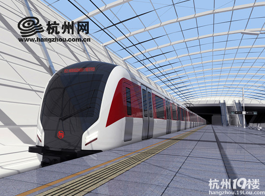 杭州地铁2号线车辆信号系统落定 车厢空间比1号线大 （图）