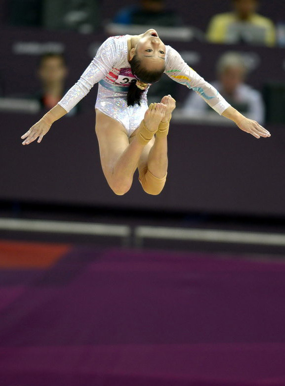 体操女子平衡木 邓琳琳 中国奥运第三十三金