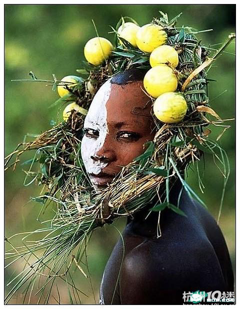 看非洲·非洲原始部落美少女{原始美}