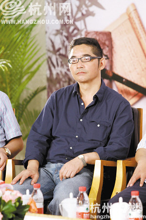 杭州学习节:苏童已经当了电影监制 《听风者》