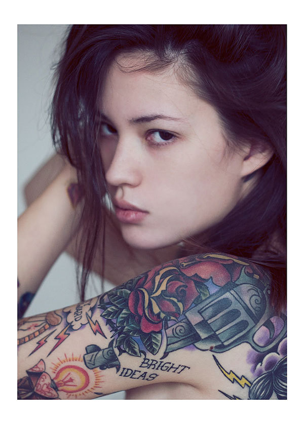 世界美女纹身图片
