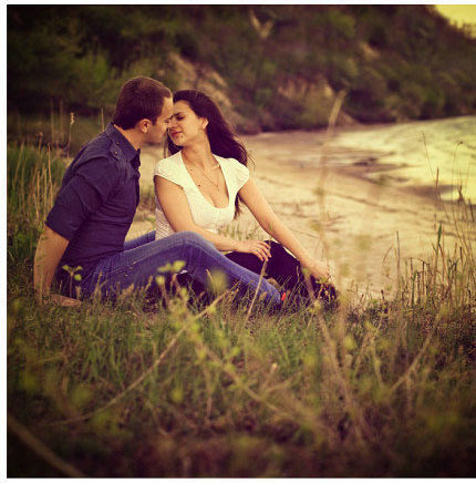 爱情定格在这一瞬间