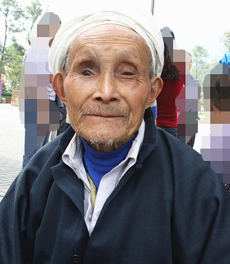 87岁的映秀老人