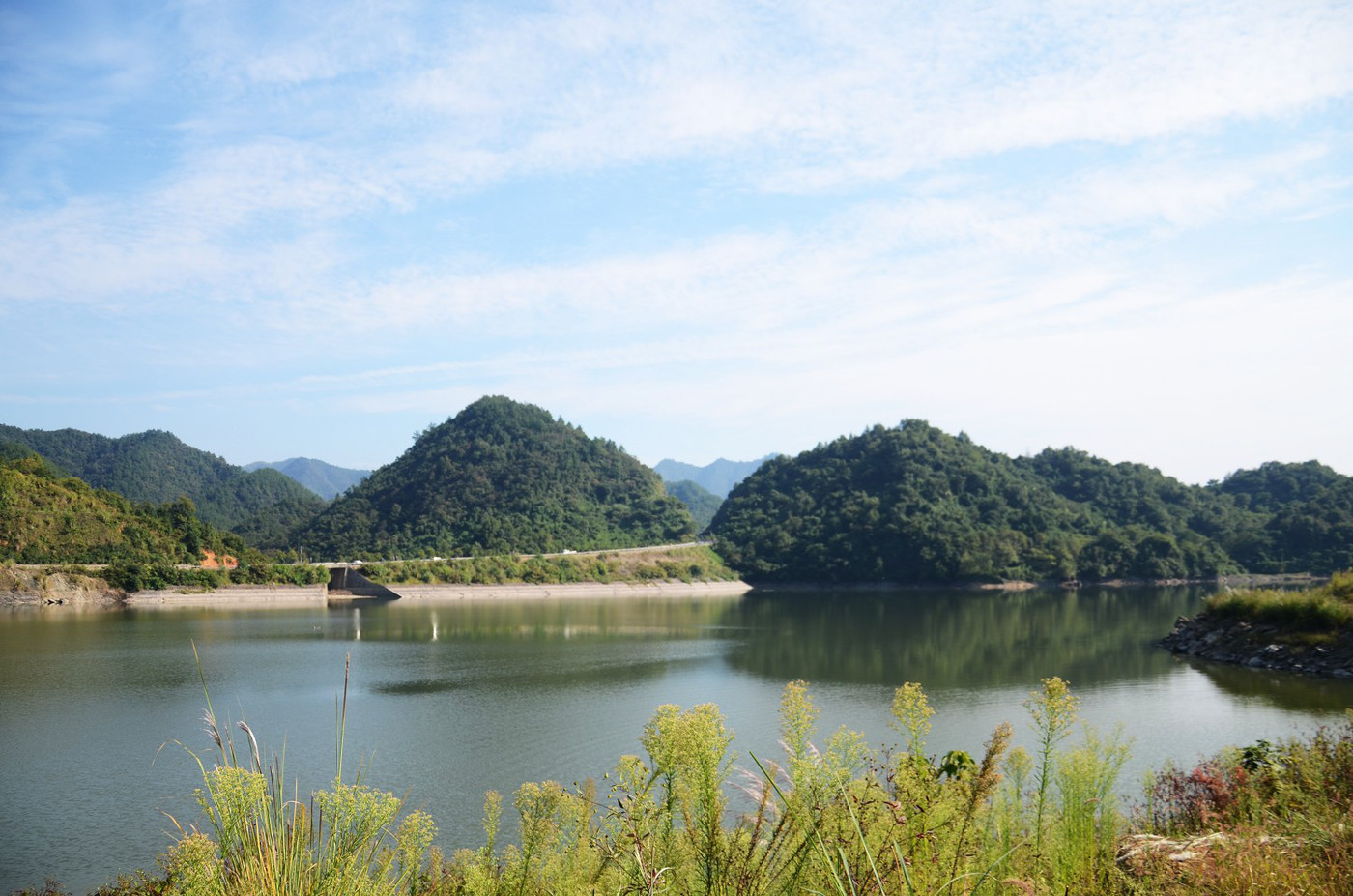 天溪湖原生态风光_图8