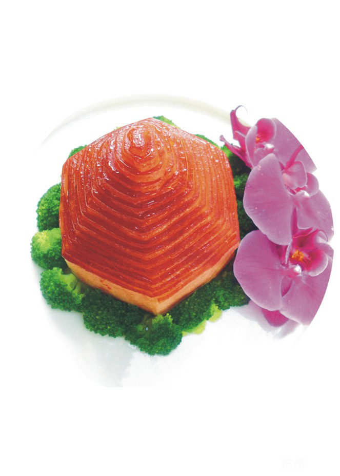 杭州名菜 富贵宝塔肉 多层次 宴席上可以看到的 你们见到过吗?