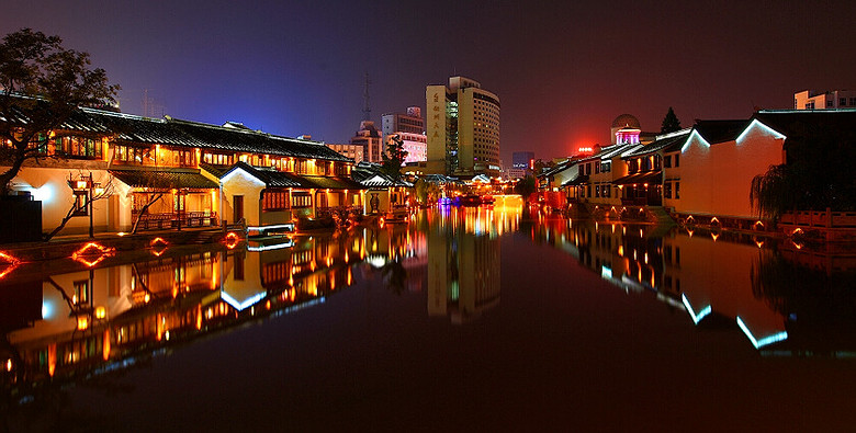 湖州夜景-风景照-19摄区-杭州19楼