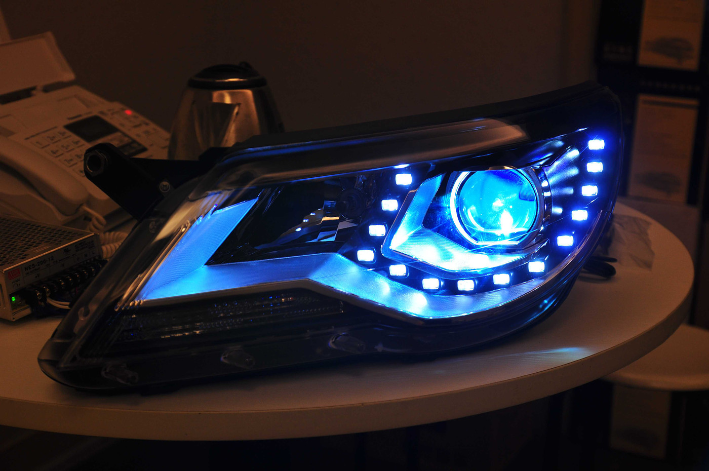 途观双光氙气大灯