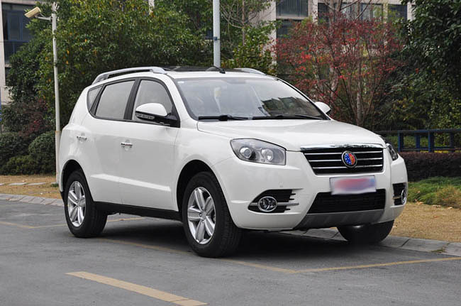 超越五星suv:吉利英伦sx7为家上市9.28万起售