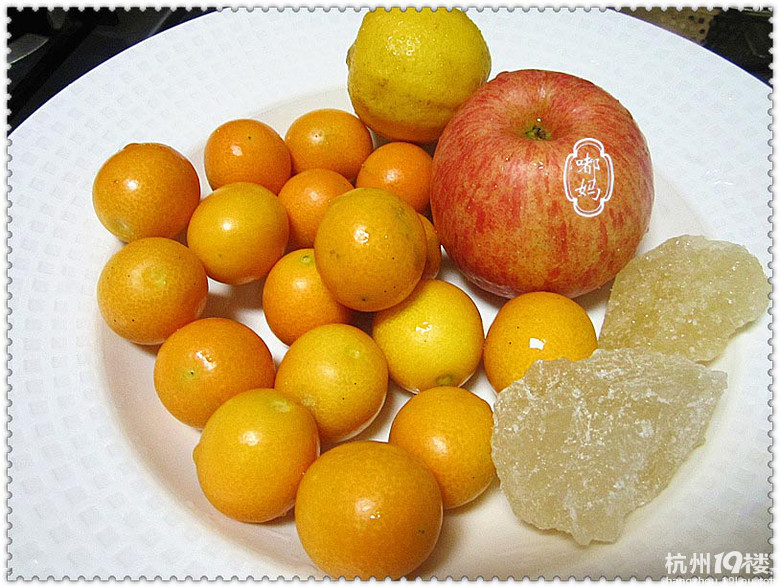 嘟媽——理氣化痰的冬季止咳佳品——清香甜蜜金桔蘋果果醬