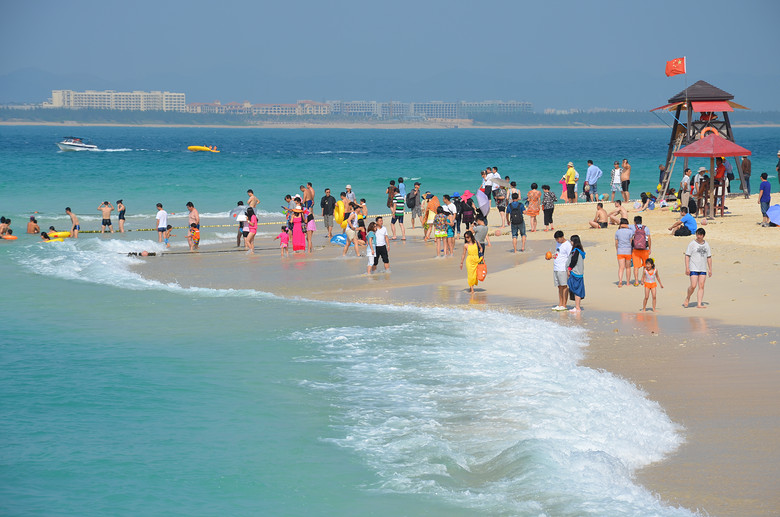 蜈支洲岛蔚蓝色的大海-边走边拍-手机随手拍-杭州19楼