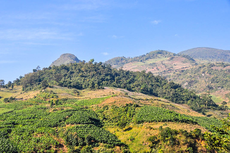 边陲风光;耿马县孟定镇,清水河口岸