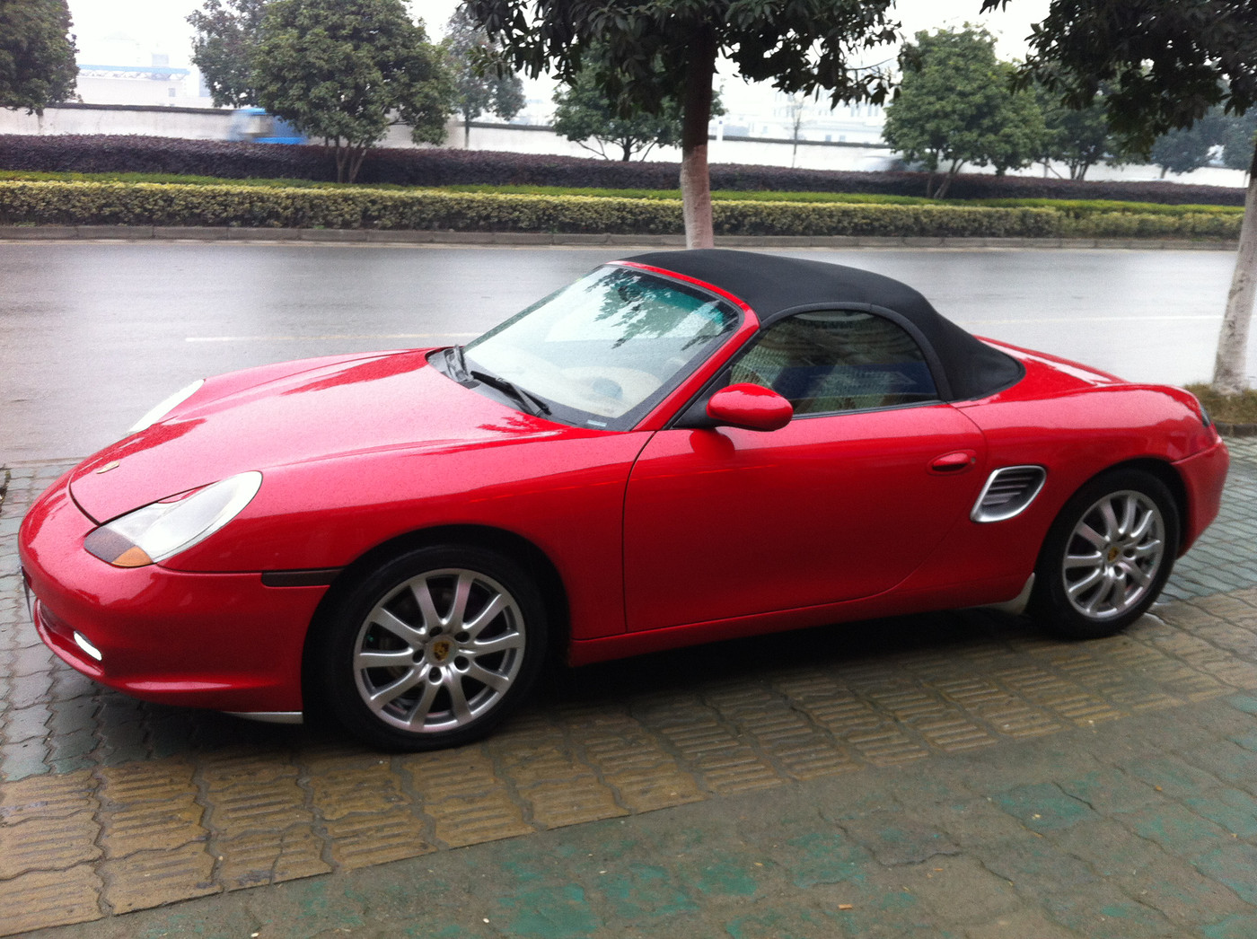 保时捷 敞篷 跑车 红色 婚庆出租