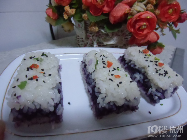 糯米紫薯糕-家常菜-19楼私房菜-杭州19楼