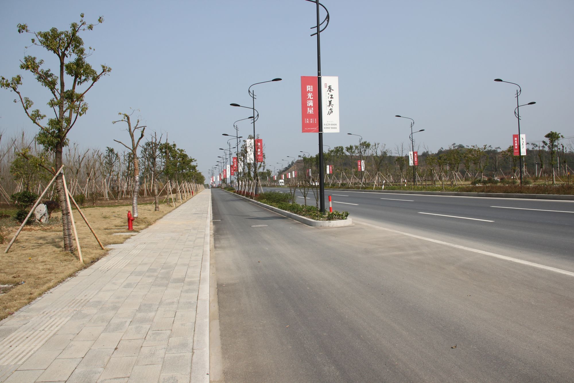 320国道桐庐段变美了