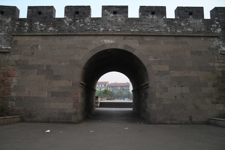 绍兴古城墙图片