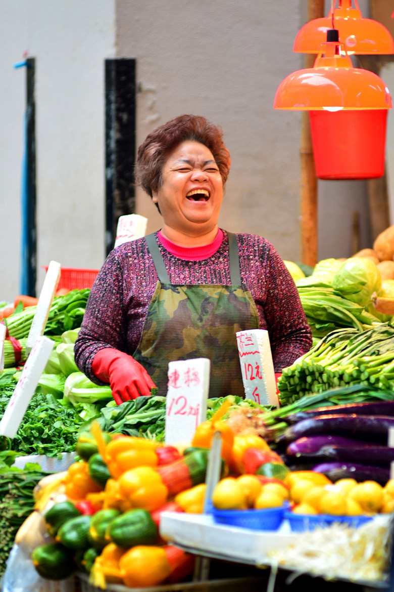 菜市场人物众生相