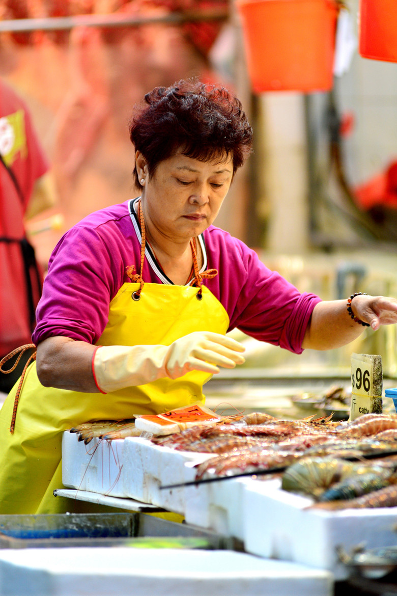 菜市场人物众生相