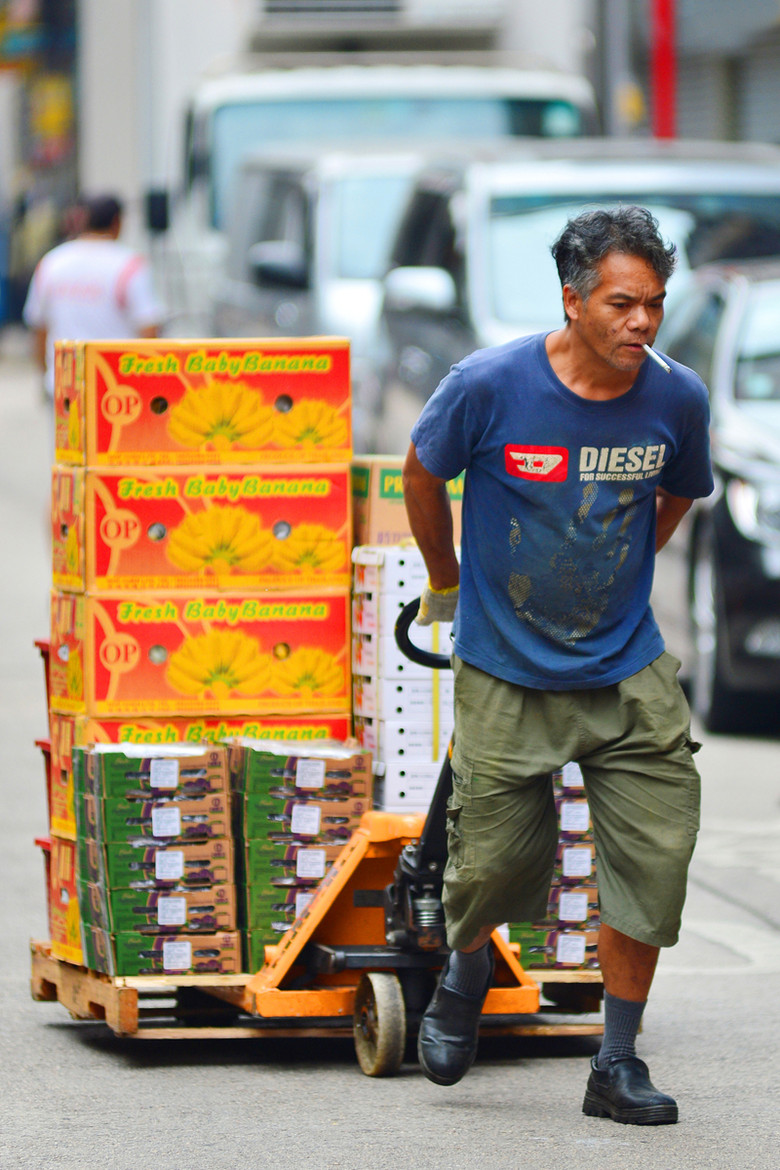 菜市场人物众生相