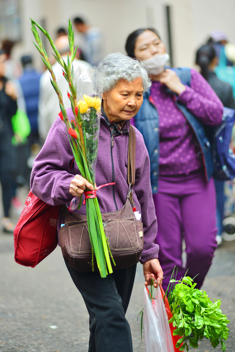 菜市场人物众生相