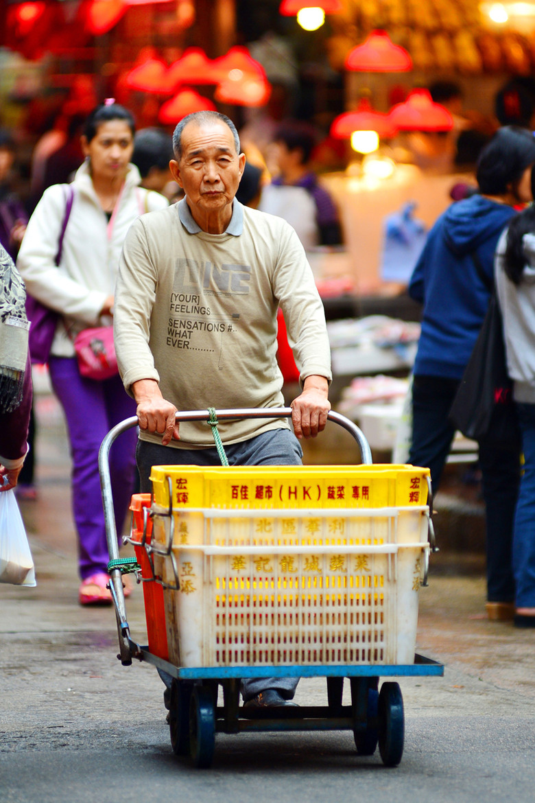 菜市场人物众生相