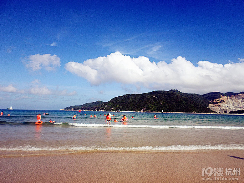 旅程的终点,碧海蓝天